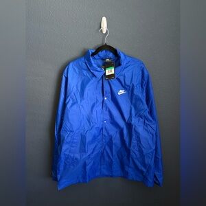 Nike Men's Blue Coach Jacket